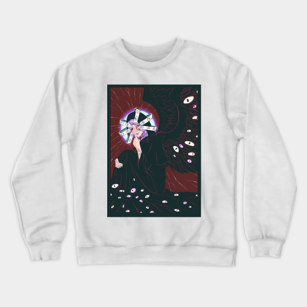 FFXIV Hythlodaeus "The Soulseer" Cosmic Horror Crewneck Sweatshirt by yalitreads